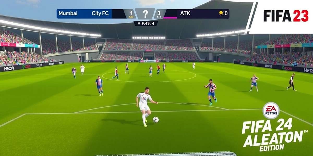 FIFA 23: Indian Super League Edition Gameplay FIFA 23: Indian Super League Edition gameplay showing ISL match between Mumbai City FC and ATK Mohun Bagan with FIFA 23: Indian Super League Edition watermark