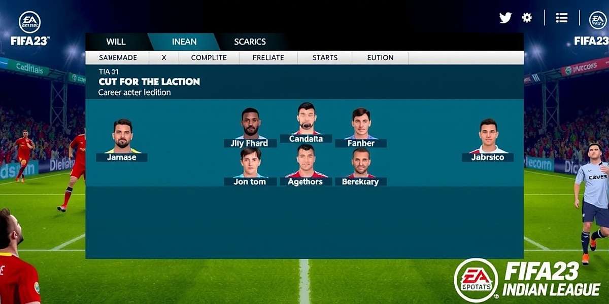FIFA 23: Indian Super League Edition Career Mode Tactics FIFA 23: Indian Super League Edition career mode tactics screen for ISL team with FIFA 23: Indian Super League Edition watermark