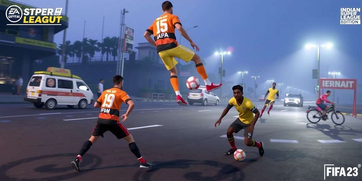FIFA 23: Indian Super League Edition VOLTA India FIFA 23: Indian Super League Edition VOLTA Football mode showing street match in Chandni Chowk with FIFA 23: Indian Super League Edition watermark