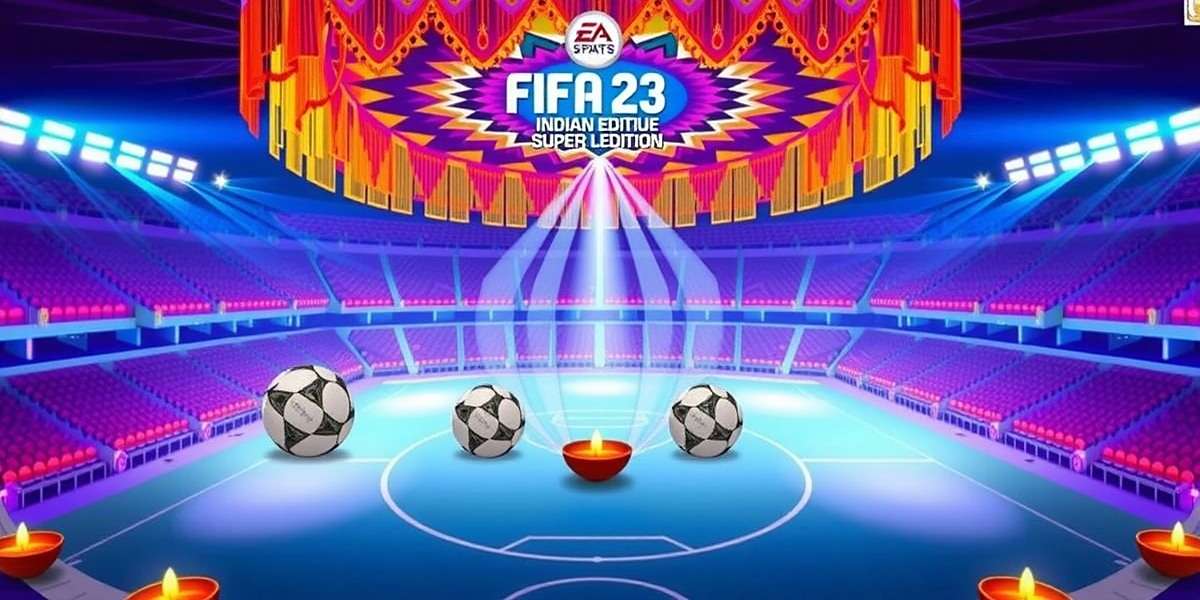 FIFA 23: Indian Super League Edition Diwali Celebration FIFA 23: Indian Super League Edition Diwali special event with decorated stadium and festive kits with FIFA 23: Indian Super League Edition watermark